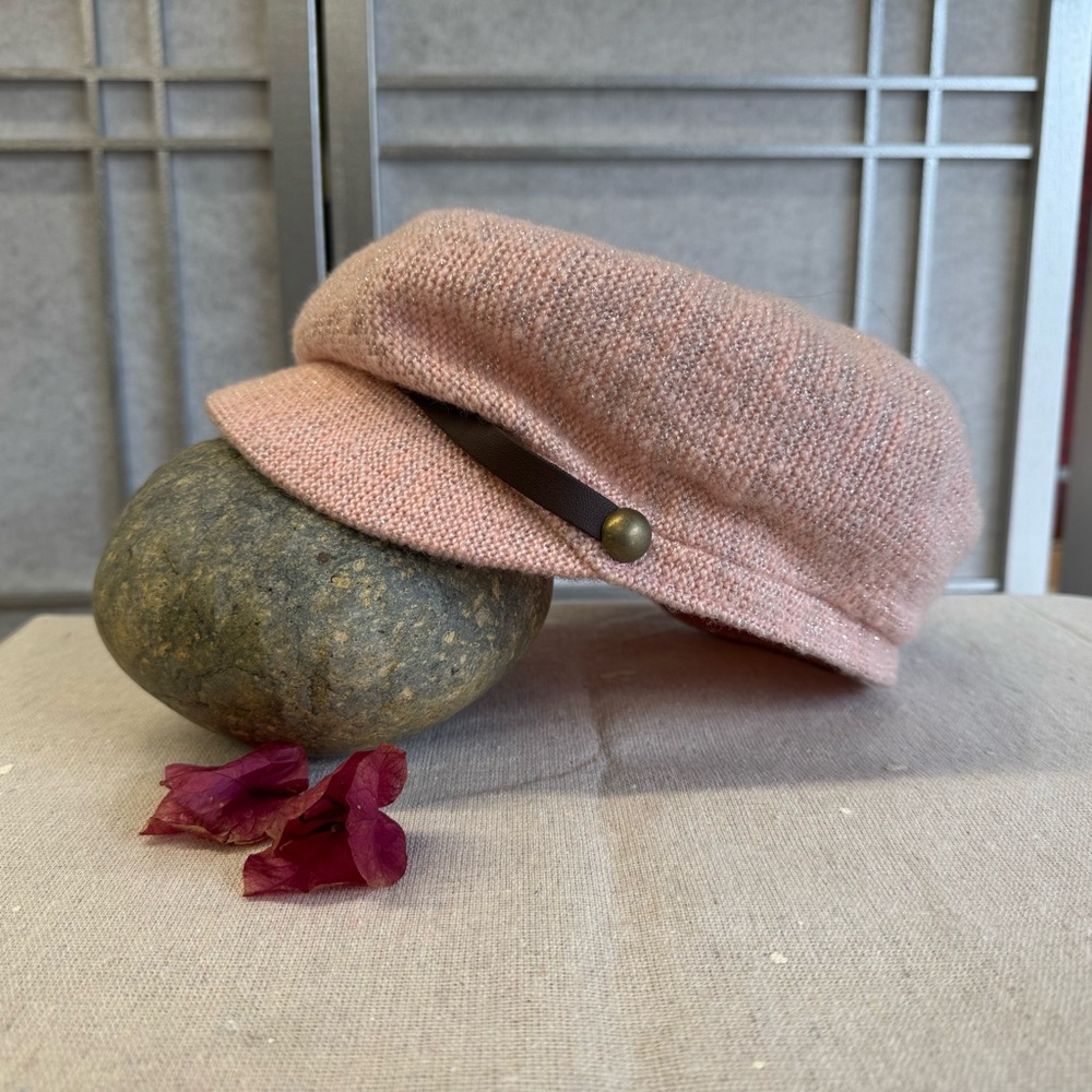 Stylish Pink Women's Accessory Cap